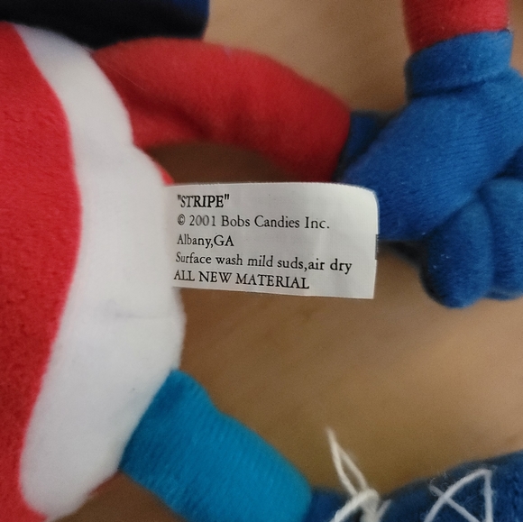Bob's Sweetstripes Stuffed Plushies Boy And Girl 7 Inches Tall - Picture 7 of 8